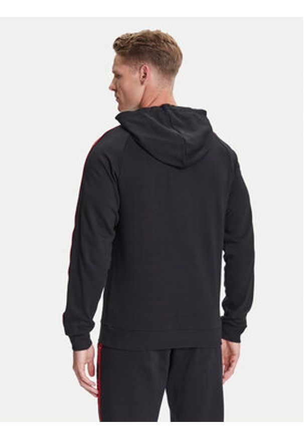 Hugo - HUGO Bluza Liam 50540921 Czarny Regular Fit. Kolor: czarny. Materiał: bawełna