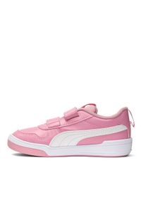 Sneakersy dziecięce różowe Puma Multiflex SL V INF. Okazja: na co dzień. Zapięcie: rzepy. Kolor: różowy. Materiał: materiał, syntetyk. Szerokość cholewki: normalna #5