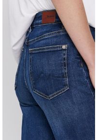 Pepe Jeans Jeansy damskie high waist. Stan: podwyższony. Kolor: niebieski #3