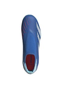Adidas - Buty piłkarskie adidas Predator Accuracy.3 Ll Tf M GZ0001 niebieskie. Kolor: niebieski. Materiał: syntetyk, guma. Sport: piłka nożna