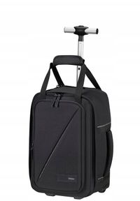 hama - Plecak turystyczny Hama 154985 1041 AMER. TOUR. PLECAK KABINOWY (RYANAIR) TAKE2CABIN S CZARNY NA KOŁACH. Kolor: czarny #1