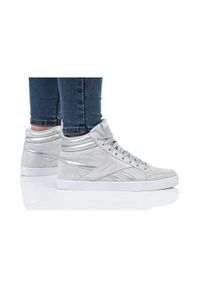 Buty do chodzenia damskie Reebok Royal Aspire 2. Wysokość cholewki: za kostkę. Zapięcie: sznurówki. Kolor: szary. Materiał: skóra, syntetyk, materiał. Szerokość cholewki: normalna. Model: Reebok Royal. Sport: turystyka piesza