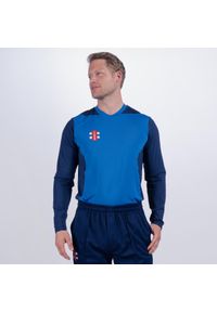 GRAY-NICOLLS - Dżersej z długim rękawem Gray-Nicolls T20. Kolor: niebieski. Materiał: jersey. Długość rękawa: długi rękaw. Długość: długie #1