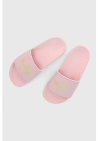 adidas Originals klapki Adilette Lite GZ6198 damskie kolor różowy GZ6198-WONMAU. Kolor: różowy. Materiał: materiał, guma #2