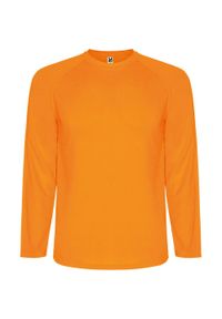 ROLY - Dziecięca/niemowlęca Koszulka Sportowa Montecarlo Z Długim Rękawem. Kolor: pomarańczowy. Długość rękawa: długi rękaw. Długość: długie. Sport: turystyka piesza #1