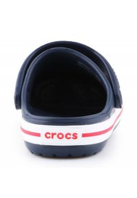Klapki Crocs Crocband Clog Jr 204537-485 granatowe. Kolor: niebieski. Materiał: materiał