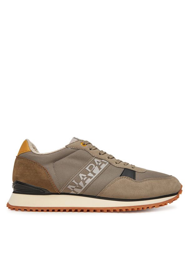 Sneakersy Napapijri. Kolor: brązowy