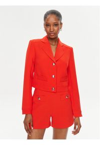 Morgan Marynarka 241-VELOLA Pomarańczowy Regular Fit. Kolor: pomarańczowy. Materiał: syntetyk #1