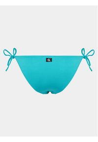 Calvin Klein Swimwear Dół od bikini KW0KW02349 Niebieski. Kolor: niebieski. Materiał: syntetyk #3