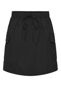 only - ONLY Spódnica mini 15302726 Czarny Regular Fit. Kolor: czarny. Materiał: syntetyk