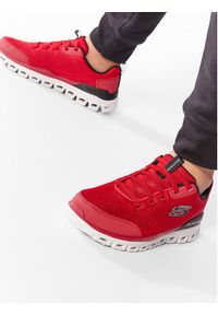 skechers - Skechers Sneakersy Glide-Step 232135/RDBK Czerwony. Kolor: czerwony. Materiał: materiał #8