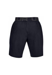 Szorty Under Armour Vanish Woven, Mężczyźni. Kolor: czarny, brązowy, wielokolorowy, szary. Materiał: poliester, materiał. Sport: bieganie