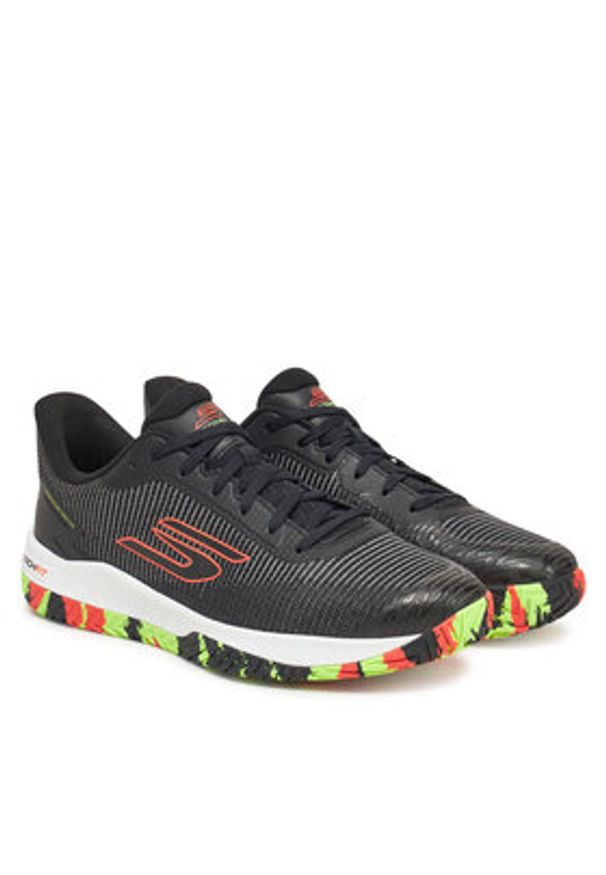 skechers - Skechers Buty do tenisa Skechers Viper Court Pro 2.0- 246109/BKMT Czarny. Kolor: czarny. Materiał: materiał. Sport: tenis