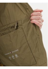 TOMMY HILFIGER - Tommy Hilfiger Wiatrówka WW0WW46444 Khaki Relaxed Fit. Kolor: brązowy. Materiał: syntetyk #5