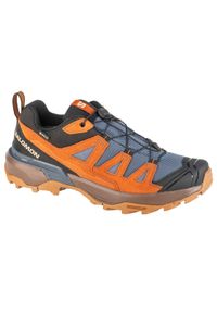 salomon - Salomon Trekkingi X Ultra 360 Leather Gore-Tex L47684900 Niebieski. Kolor: niebieski. Technologia: Gore-Tex. Sport: turystyka piesza