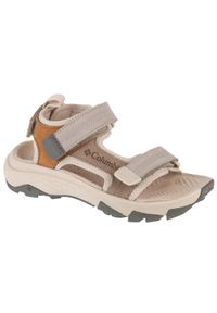 columbia - Sandały damskie, Peakfreak Rush Sandal Lea. Kolor: szary. Sport: turystyka piesza