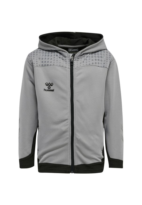 Bluza z kapturem dla dzieci Hummel hmlLEAD. Typ kołnierza: kaptur. Kolor: szary