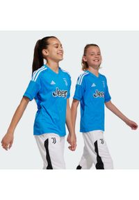 Adidas - Juventus Condivo 22 Goalkeeper Jersey dla dzieci. Kolor: niebieski. Materiał: jersey. Sport: piłka nożna