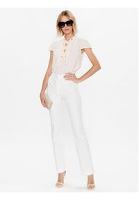 Marciano Guess Spodnie materiałowe 3GGB06 9913Z Biały Regular Fit. Kolor: biały. Materiał: materiał, bawełna #5
