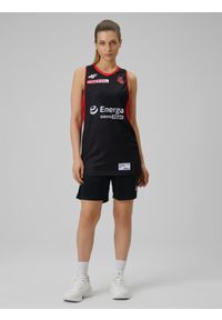 4f - 4F Koszulka meczowa replika wyjazdowa z sezonu 2024/25 damska 4F x MMKS Katarzynki Toruń - multikolor XXL. Typ kołnierza: dekolt w serek. Kolor: wielokolorowy. Materiał: materiał, syntetyk, włókno, dzianina. Wzór: gładki, aplikacja, ze splotem. Sport: fitness, koszykówka #2