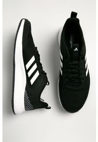 Adidas - adidas - Buty Fluidstreet. Zapięcie: sznurówki. Kolor: czarny. Materiał: syntetyk, materiał. Szerokość cholewki: normalna. Model: Adidas Cloudfoam #4