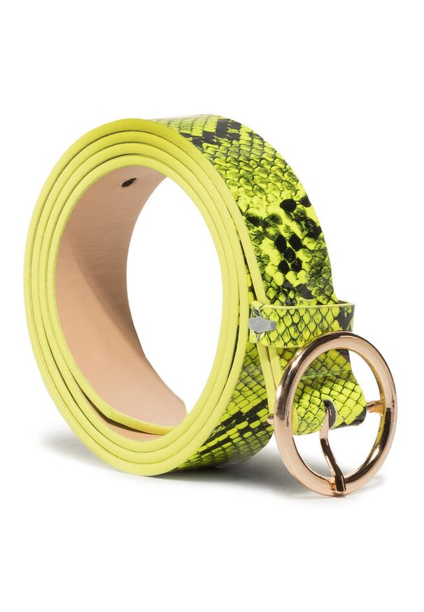 Pasek Damski Acccessories. Kolor: żółty