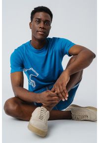 Męski T-Shirt Mustang Style Austin Sea of Belize 1016493 5444 #6