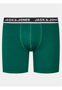 Jack & Jones - Jack&Jones Komplet 3 par bokserek 12246324 Zielony. Kolor: zielony. Materiał: bawełna #7