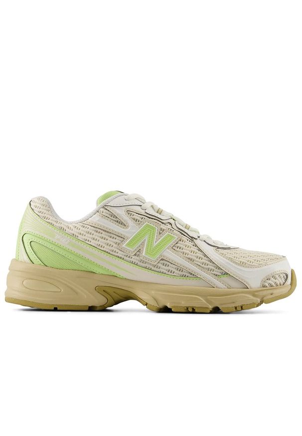 Buty unisex New Balance U7401UW - beżowe. Kolor: beżowy. Materiał: materiał, syntetyk. Szerokość cholewki: normalna. Sezon: lato. Sport: turystyka piesza