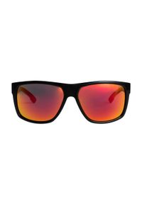 Okulary Quiksilver przeciwsłoneczne Transmission M KYH0 Black/ML Red. Kolor: czarny #2