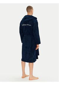 EA7 Emporio Armani Szlafrok 7M000441 AF14014 UB102 Granatowy. Kolor: niebieski. Materiał: bawełna
