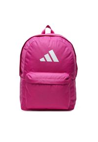 Adidas - adidas Plecak C-CLSC BARS BP IS7058 Różowy. Kolor: różowy. Materiał: materiał