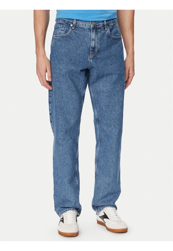 Karl Lagerfeld Jeans Jeansy B2M10107 Niebieski Straight Fit. Kolor: niebieski