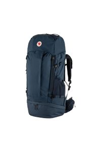 Fjällräven - Plecak trekkingowy Fjallraven Abisko Trek 65. Kolor: niebieski. Styl: sportowy