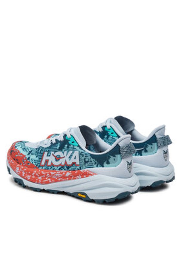 HOKA - Hoka Buty do biegania Speedgoat 6 1147811 Szary. Kolor: szary. Materiał: materiał