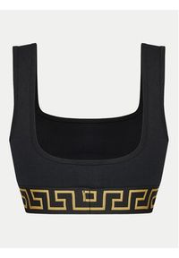 VERSACE - Versace Biustonosz top 1013323 1A10011 Czarny. Kolor: czarny. Materiał: bawełna #4