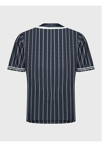 Karl Kani T-Shirt Serif Pinstripe Baseball 6033360 Czarny Relaxed Fit. Kolor: czarny. Materiał: syntetyk #3