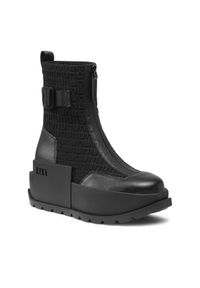 United Nude Botki Roko Bootie II 1077701171 Czarny. Kolor: czarny