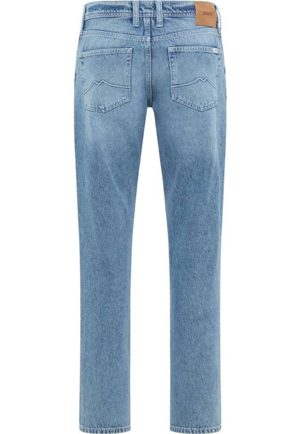 Męskie Spodnie jeansowe Mustang Style Denver Straight Denim Blue 1015522 5000 303