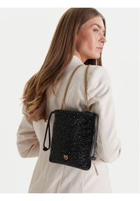 Pinko - PINKO Torebka Slouchy Coulisse Baby AI 25-26 PCPL 105409 A2WF Czarny. Kolor: czarny #1
