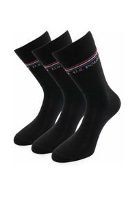 U.S. Polo Assn. 3 pary skarpet czarne 43-46. Kolor: czarny #1