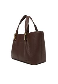 Elisabetta Franchi Torebka BS-42A-56E2-V400 Brązowy. Kolor: brązowy. Materiał: skórzane