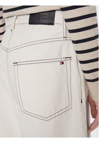 TOMMY HILFIGER - Tommy Hilfiger Jeansy WW0WW40643 Écru Slouchy Fit. Kolor: kremowy #3