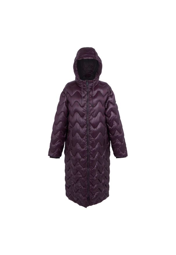 Parka damska Regatta Cambrie II. Kolor: fioletowy. Materiał: puch. Sport: turystyka piesza