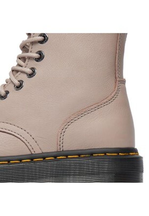 Dr. Martens Glany Jadon Iii 31159348 Beżowy. Kolor: beżowy. Materiał: skóra