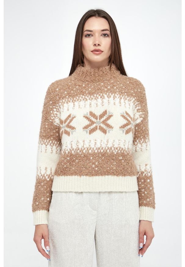 Sweter damski z alpaki PESERICO