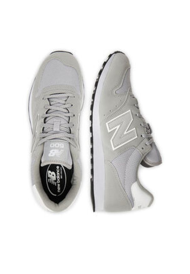 New Balance Sneakersy GM500EG2 Szary. Kolor: szary. Materiał: materiał