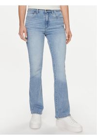 Wrangler Jeansy 112351019 Niebieski Bootcut Fit. Kolor: niebieski