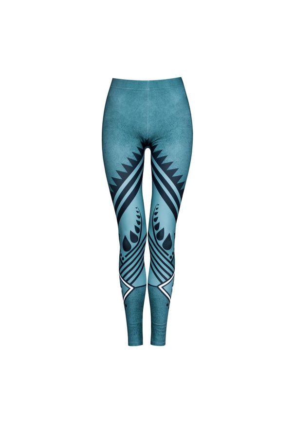 Legginsy sportowe damskie DEEP TRIP Sauron. Kolor: zielony