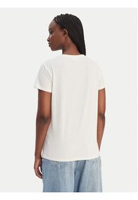 Liu Jo Sport T-Shirt TA6056 JS923 Écru Regular Fit. Materiał: bawełna. Styl: sportowy #5